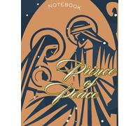 Christmas Nativity Ruled Notebook | Christian Christmas Nativity Ruled Notebook - Daily Journaling | Nativity-Themed Ruled Notebook