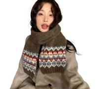 Christmas New Arrival Scarf Atmosphere Sense Autumn Winter Scarf New Year Q6P8
