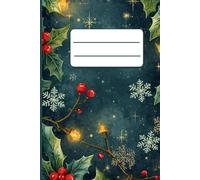 Christmas Notebook: A5 Christmas Notebook | Festive Holiday Journal | Perfect for Notes, Lists & Gift Ideas