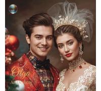 Christmas Notebook - Elegant Collection by Olga ArtDesigns: Premium Softcover Journal - Narrow Ruled Interior - 120 Pages - Elegant Ivory Paper