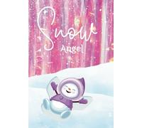 Christmas Notebook: with snow angel design, 85 pages, 6x9in, 15.2x22.8cm, ruled.