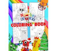Christmas Number Coloring Book: Relaxing and Easy Color by Number Pages for Kids Who Love to Create