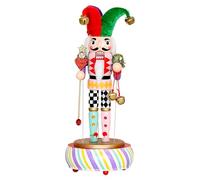 Christmas Nutcracker Music Box - Elegante Ornament, Decorative Wind Up Figurine, Timeless Seasonal Showcase | Long Lasting Ideal Choice For Collectors Enthusiasts Kids Living Room Mantel Decor