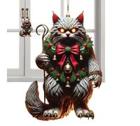 Christmas Ornament - Holiday Ornament | Acrylic Christmas Tree Ornaments | Flat Legend Pendant, Christmas Decoration, Christmas Pendant for Tree, Home Indoor Decor, Car Charm - Keepsake Ornament