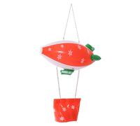 Christmas Ornament, Tree Decoration, Holiday Pendant, Inflatable Spaceship Shape, Hangable Lightweight Design, Winter Events and Indoor Outdoor Use, 15.75x11.81 inches