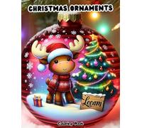 Christmas Ornaments Coloring Book for Kids: Fun Holiday Activities with Big, Festive Designs