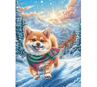 Christmas Ornaments in Magical Forest Puzzle 300 Pezzi Per Famiglia E Amici Magical Animal Fairy Tale Rompicapo Relax Pressione Ridotta Giochi Da Tavolo Per Serate in Compagnia Regalo Natale 2025 300