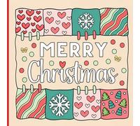 Christmas Patterns Bold and Easy Coloring Book: Cute and Cozy Festive Designs for Adults, Teens, Seniors and Kids for Relaxation