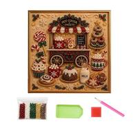 Christmas Pearl Art Kit - DIY 3D Handmade Wall Decor, Creative Holiday