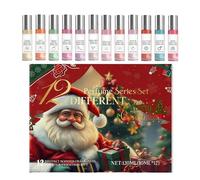 Christmas Perfume Set - Festive Perfume Collection, Christmas Perfumes For Women, 12 Pezzi Long Lasting Perfumes, Fragranza Set per donne e fidanzate Commuting Incontri Party Night
