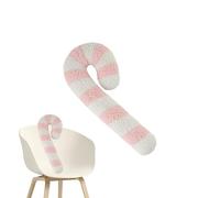 Christmas Pillow, Decorative Candy Cane Pillow For Sofa, Soft Lollipop Shape Plush Cushion For Chair Sofa Bedroom Living Room Dorm Apartment Den Kid Room Yoga