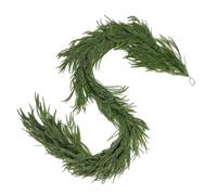 Christmas Pine Garland, Seasonal Décor Accessories, Outdoor Artificial Norfolk Pine Garland, Real Wreath Decorative Ornaments For Home Decorations Party Banister Fireplace Mantel Porch Door Table