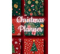 Christmas Planner - A Blank Notebook for Your Christmas Notes: Beautiful 6x9 inch notebook with 120 blank pages for writing, journaling, and organizing your X-Mas shoppings
