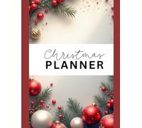 Christmas Planner | Holiday Organizer & Bucket List Journal | Budget Tracker, Gift Lists, Baking Planner, Calendar & Notes Pages | Printable Christmas Planner PDF