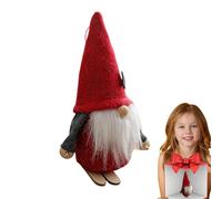 Christmas Plush Gnome - Scandinavian Tomte Stuffed Rudolph Faceless Doll, Soft Tiered Tray Holiday Decoration For Xmas Tree And Home Styling Display | Ideal For Bedroom Office Party Seasonal Gift