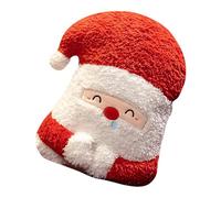 Christmas Plush Pillow - Festive Santa Claus Cushion, Soft Stuffed Elk Tree Bunny Plushs, Holiday Decorative for Couch, Bed, Chair, Living, Kids Room | with Seasonal Decor