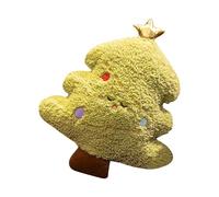 Christmas Plush Pillow - Festive Santa Claus Cushion, Soft Stuffed Elk Tree Bunny Plushs, Holiday Decorative for Couch, Bed, Chair, Living, Kids Room | with Seasonal Decor