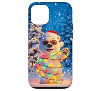 Christmas POLAR BEAR Case for Festive Winter Fun Custodia per iPhone 12/12 Pro