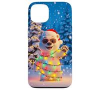 Christmas POLAR BEAR Case for Festive Winter Fun Custodia per iPhone 13