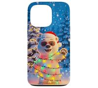 Christmas POLAR BEAR Case for Festive Winter Fun Custodia per iPhone 13 Pro