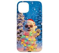 Christmas POLAR BEAR Case for Festive Winter Fun Custodia per iPhone 15 Plus