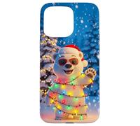 Christmas POLAR BEAR Case for Festive Winter Fun Custodia per iPhone 15 Pro Max