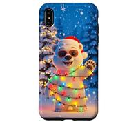 Christmas POLAR BEAR Case for Festive Winter Fun Custodia per iPhone XS Max