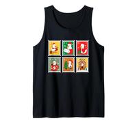 Christmas Postage Stamp Duck Holiday Cheer Canotta