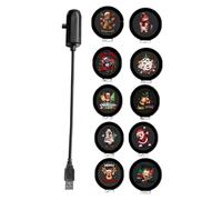 Christmas Projector Lights Outdoor - Usb Christmas Indoor Decorations With 10-Pattern, Holiday Projection Light | For Front Yard Lawn Driveway Roof Garage Door Living Room Bedroom School Apartment