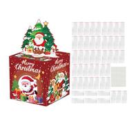 Christmas Pull Money Box, Holiday Interactive Cash Storage, Money Box | Interactive Pull Design for Storing Cash During Christmas Parties, Family Gatherings, and Holiday Celebrations at Home