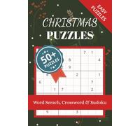 Christmas Puzzles: 50+ puzzles for the holiday with solution included
