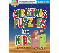 Christmas Puzzles: Coloring & Activity Book