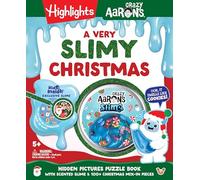 Christmas Puzzles & Slime: Hidden Pictures Activity Book with Scented Slime & 100+ Christmas Mix-In Pieces