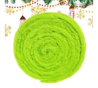 Christmas Ribbon Trim | 5ft Fabric Roll Christmas Tree | Plush Winding Strip For Party Planners Interior Designers Window Photo Backdrops Wreaths Staircase Ponches Boots Table