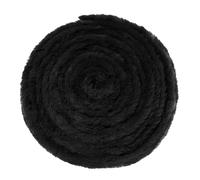 Christmas Ribbon Trim - 5ft Fabric Roll | Plush Winding Strip For Tree, Wreaths, Stairs | Ideal Party Planners, Designers | Perfect For Window Backdrops, Ponchos, Boots, Table Décor