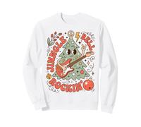 Christmas Rock Jingle Bell Guitar Holiday Humor Felpa