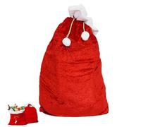 Christmas Santa Bag - Santa Sack Extra Large, Christmas Sacks | Large Christmas Santa Bags with Drawstring Santa for Playing Santa Present Toy