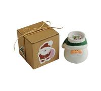 Christmas Scented Candles, Santa Claus Wax Decoration Jar Candles, Festive Holiday Aromatic Candle Set, Seasonal Winter Eve Home Party Celebration Relaxation Decor For Living Room Bedroom Dining