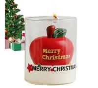 Christmas Scented Candles, Seasonal Decoration Candle Set For Winter Rooms, Holiday Decor Scented Candles For Holiday Ambiance Scent Lovers Family Gathering Dinner Relaxing Evening Bedroom Living Room