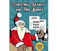 Christmas Search and Find Books: Coloring and Activity Book for Preschool Kids Ages 3-5 Years Old | Fun learning Puzzles Activities Task for Children ... Hidden Pictures, Mazes, and More!