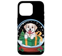 Christmas Snow Globe Great Pyrenees X-Mas Tree Custodia per iPhone 16 Pro