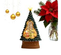 Christmas Snow Globe | USB Musical Lighted Snow Globe With 6-Hour Timer | Holiday Glowing Decoration | For Windowsill Dining Room Shelf Living Room Bedroom Friends Teens Men