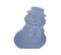 Christmas Snowman Tree Serving Tray | Festive Platter with Lid For Snacks, Candy, Dessert, Cheese, Fruit, Or Chocolate, Holiday Home Décor For Office, Restaurant, Or Party Use