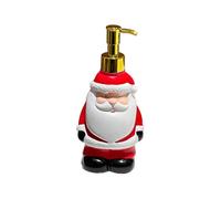 Christmas Soap Dispenser, Santa Claus Home Decor Hand Soap Pump for Bathroom, Shower, Kitchen, Counter, Sink, Cabinet, Powder Room, Restroom, Indoor Holiday Events, Festive Decor for Home, Office