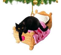 Christmas Sofa Pendant - Christmass Sofa Acrylic Decoration |Hanging Ornament For Indoor, Outdoor, Winter Holiday Decor, Christmas Movie, Window, Cats And Small Dogs
