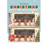 Christmas Spot The Difference: 60 christmas themed puzzles for adults and teens bringing cozy holiday moments and relaxing seasonal fun.