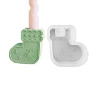 Christmas Stocking Candle Holder Molds - Reusable Resin Mold Candlestick Molds | Epoxy Resin Casting Molds | Candle Holder Mould | Handmade Silicone Molds For Craft Making