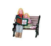 LEMAX MAMMA CHE LEGGE STORIE - CHRISTMAS STORY BOOK COD 52335 VILLAGE