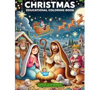 Christmas Story Coloring Book For Toddlers and Kids: Fun and Simple Bible Stories featuring Jesus Mary and Joseph For Children Ages 4-8
