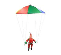 Christmas String Lights, Parachute Santa Decorative Light String, Waterproof Ambient Lighting with 8 Modes for Tree, Party, Yard, Patio, Window, Balcony, Garden, Porch And Indoor Use